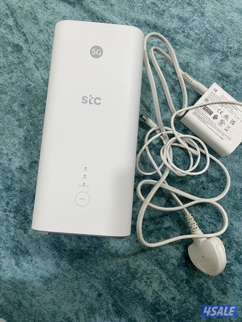 راوتر ثابت برو 4 نظيف وشغال تمام 5g فايف جي شبكة stc4