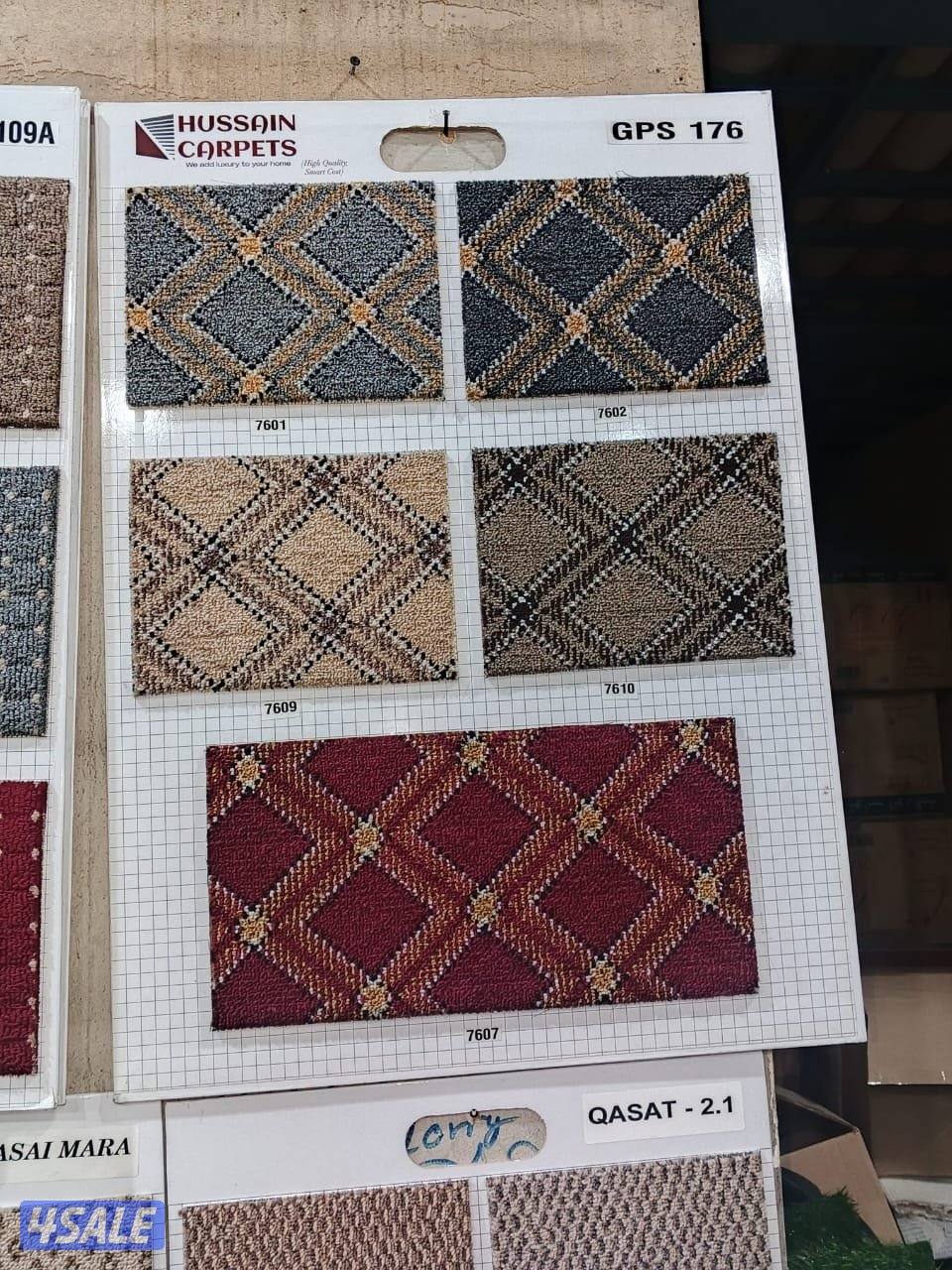 جميع انواع السجاد سميك خفيف سادة مشجر نكشات حفر يدوي لباد سفنج5