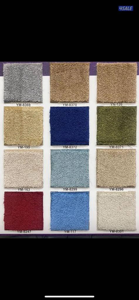 جميع انواع السجاد سميك خفيف سادة مشجر نكشات حفر يدوي لباد سفنج12