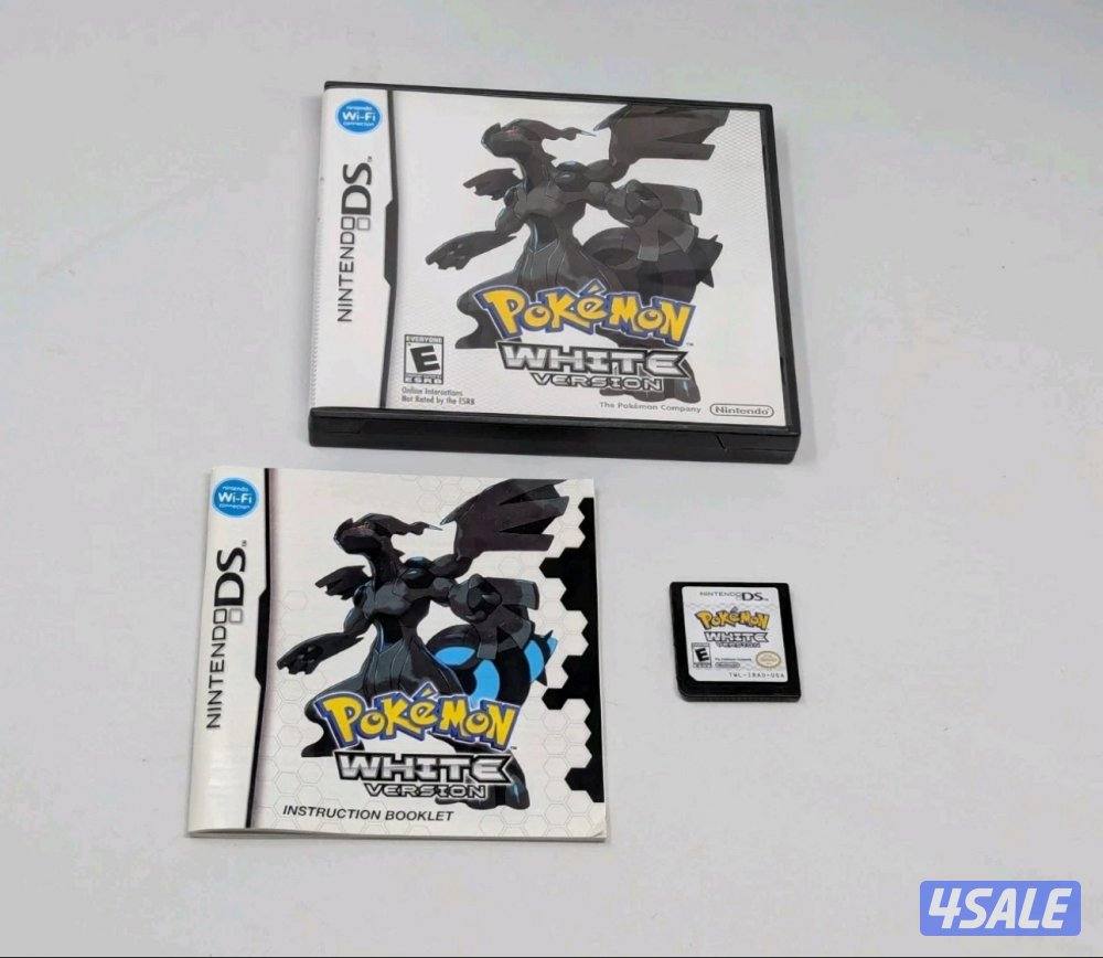 اشرطة بوكيمون سيلد وفيه منها مفتوحه تنباع بالحبه وعلى حسب سعر القطعه5