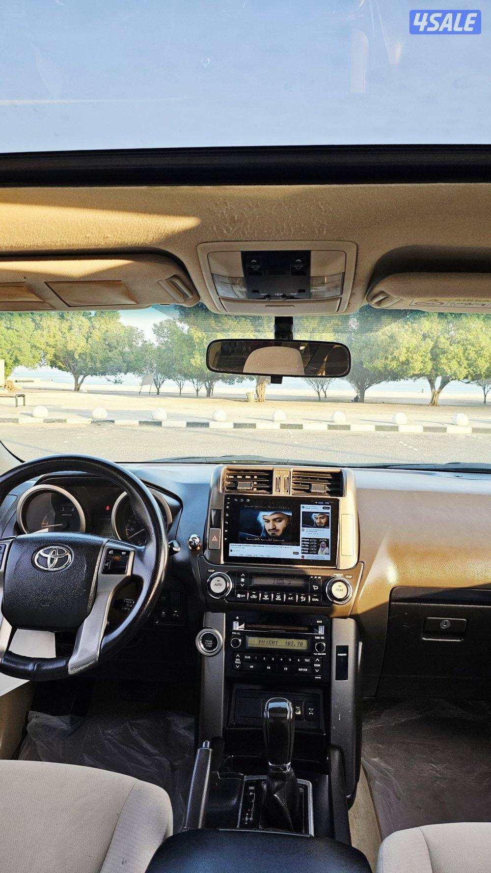 برادو 2013 TXL فتحة ثلاجة شاشة شرط الفحص2