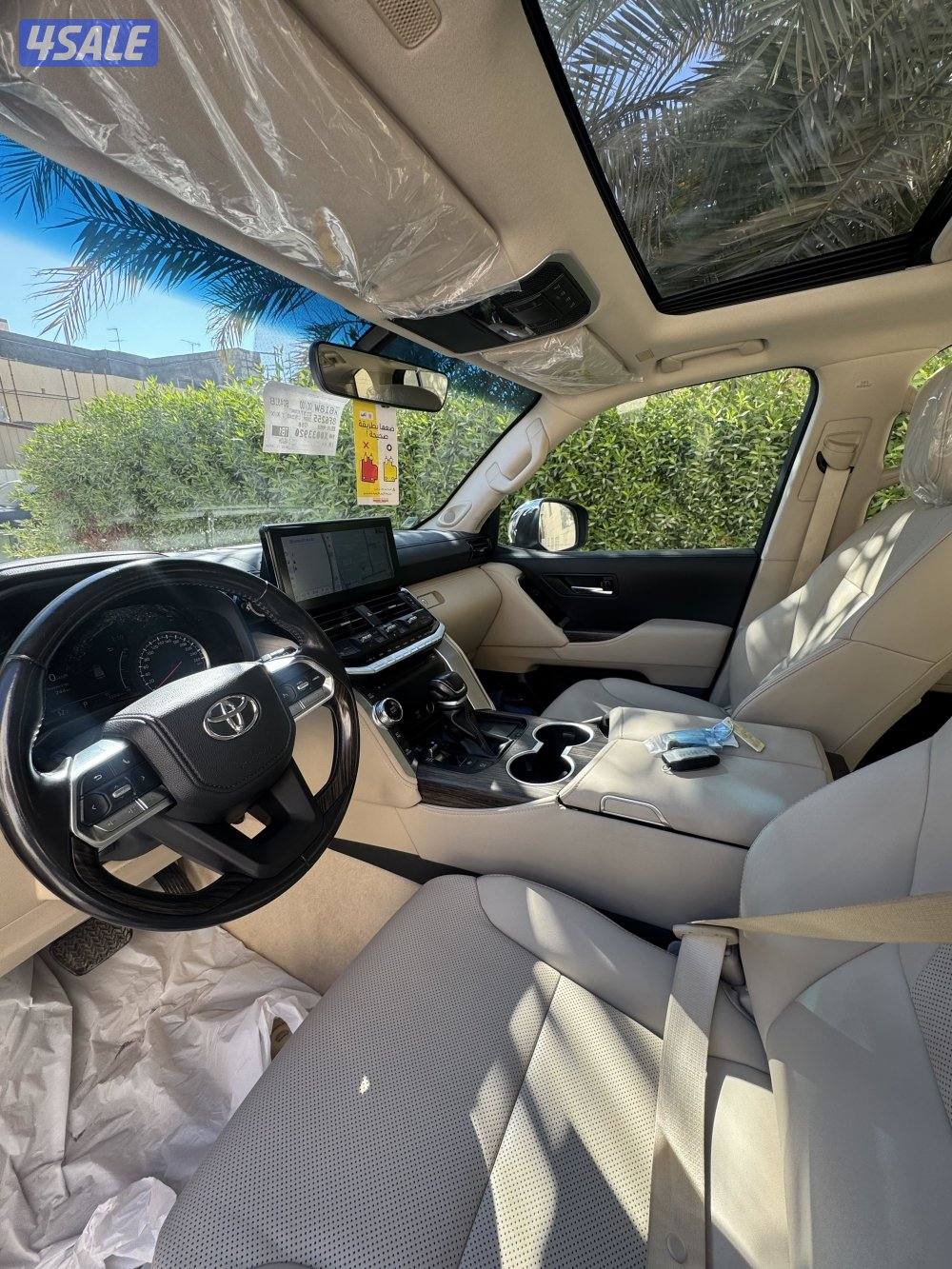 لاند كروزر VX صبغ الوكالة وارد الساير عداد 35 الف4