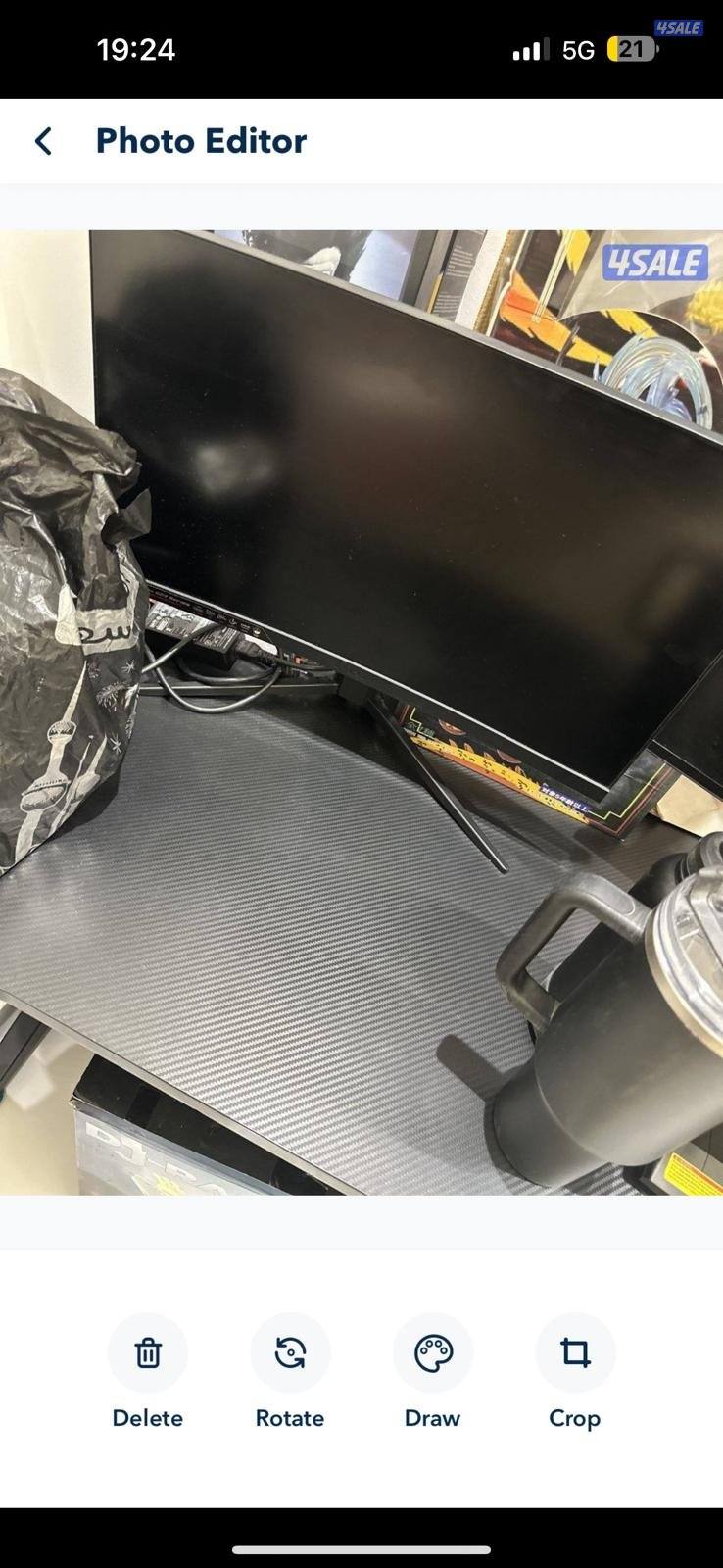 للبيع شاشه MSI استعمال خفيف0