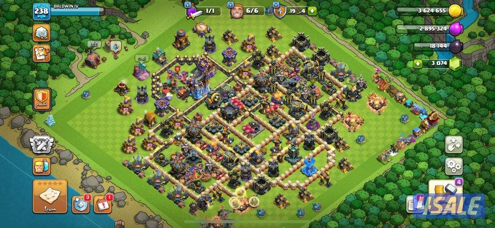 للبيع قرية كلاش اوف كلانس تاون 18 ، القرية الليلة ماكس الا السور2