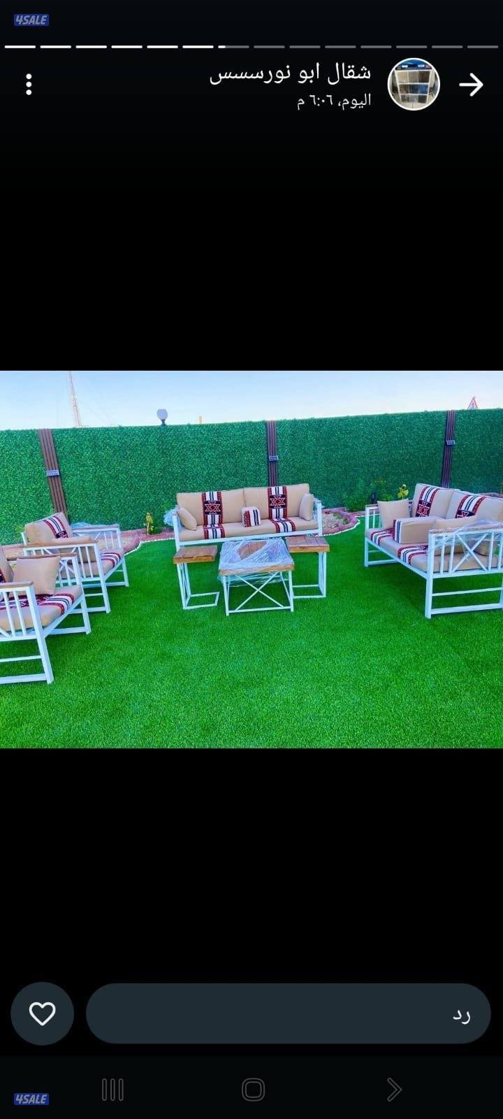 .كل مايخص السجاد لدينه سجاد ساده ومشجر سميك وسط خفيف كل ماهوه جديد ومم8