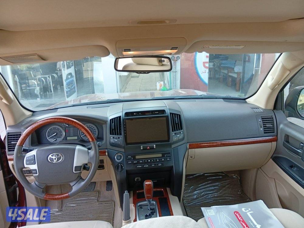 لاند كروزر GX.R V8  موديل 2013 وارد الساير ماشي 210 الف كم صبغ الوكالة2