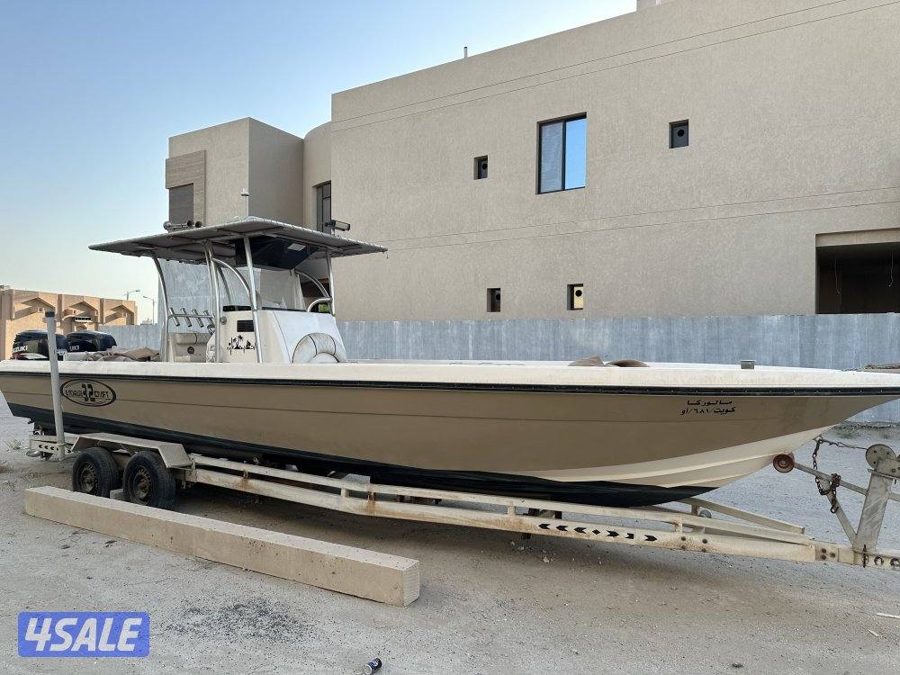 للبيع المهلب 32 قدم موديل 2013 مكاين x2/300 فور استروك4