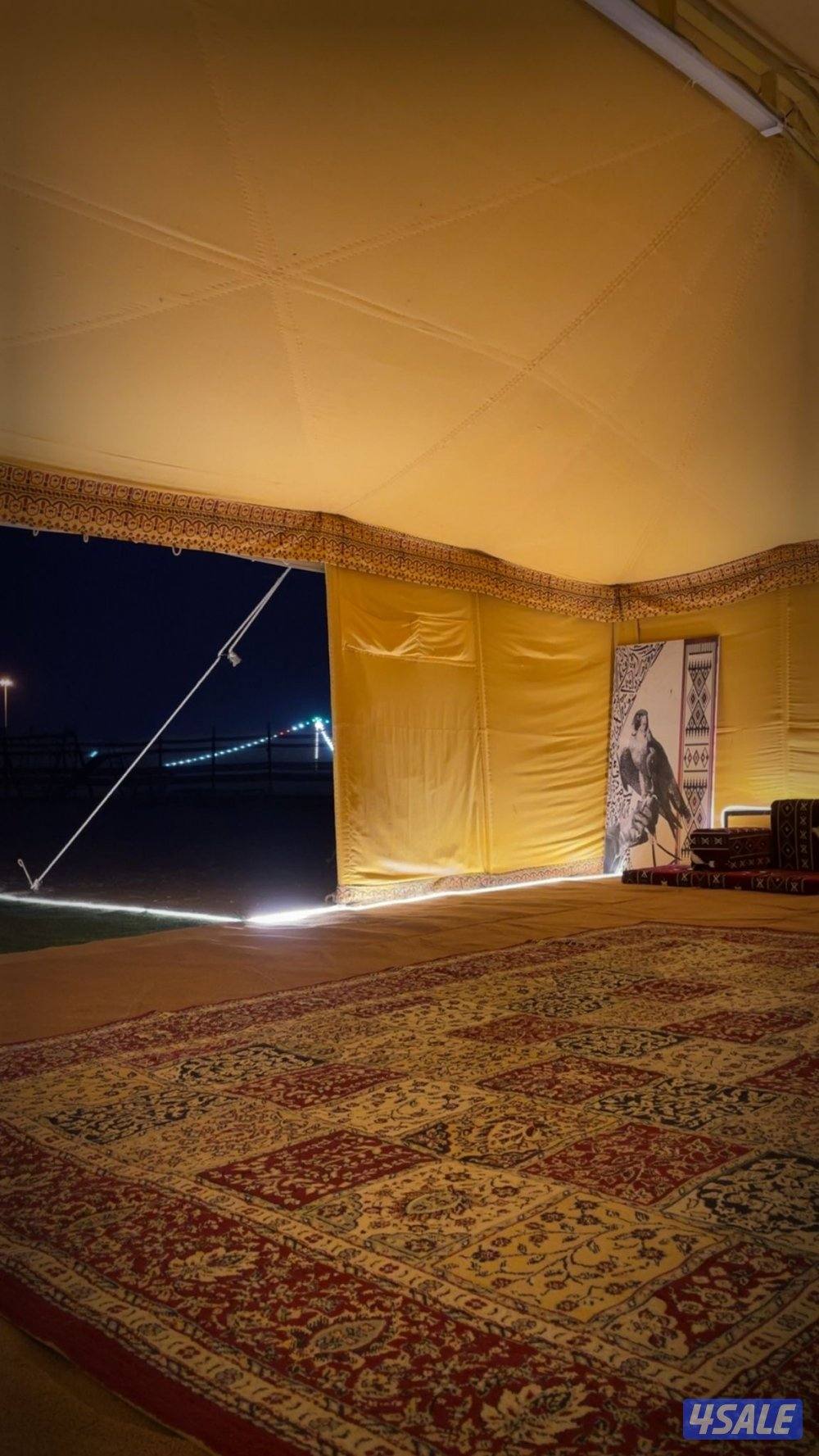 المخيم قريب من سليل الجهراء📍4