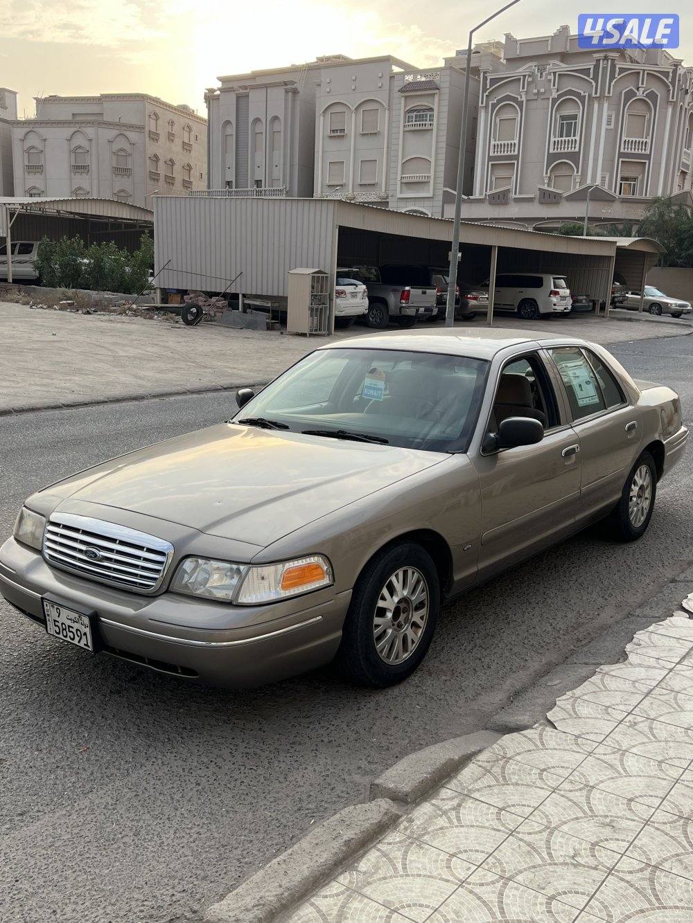 للبيع فورد موديل ٢٠٠٣ شرط الفحص صبغ وكاله ممشى الموتر ٣٥٠1