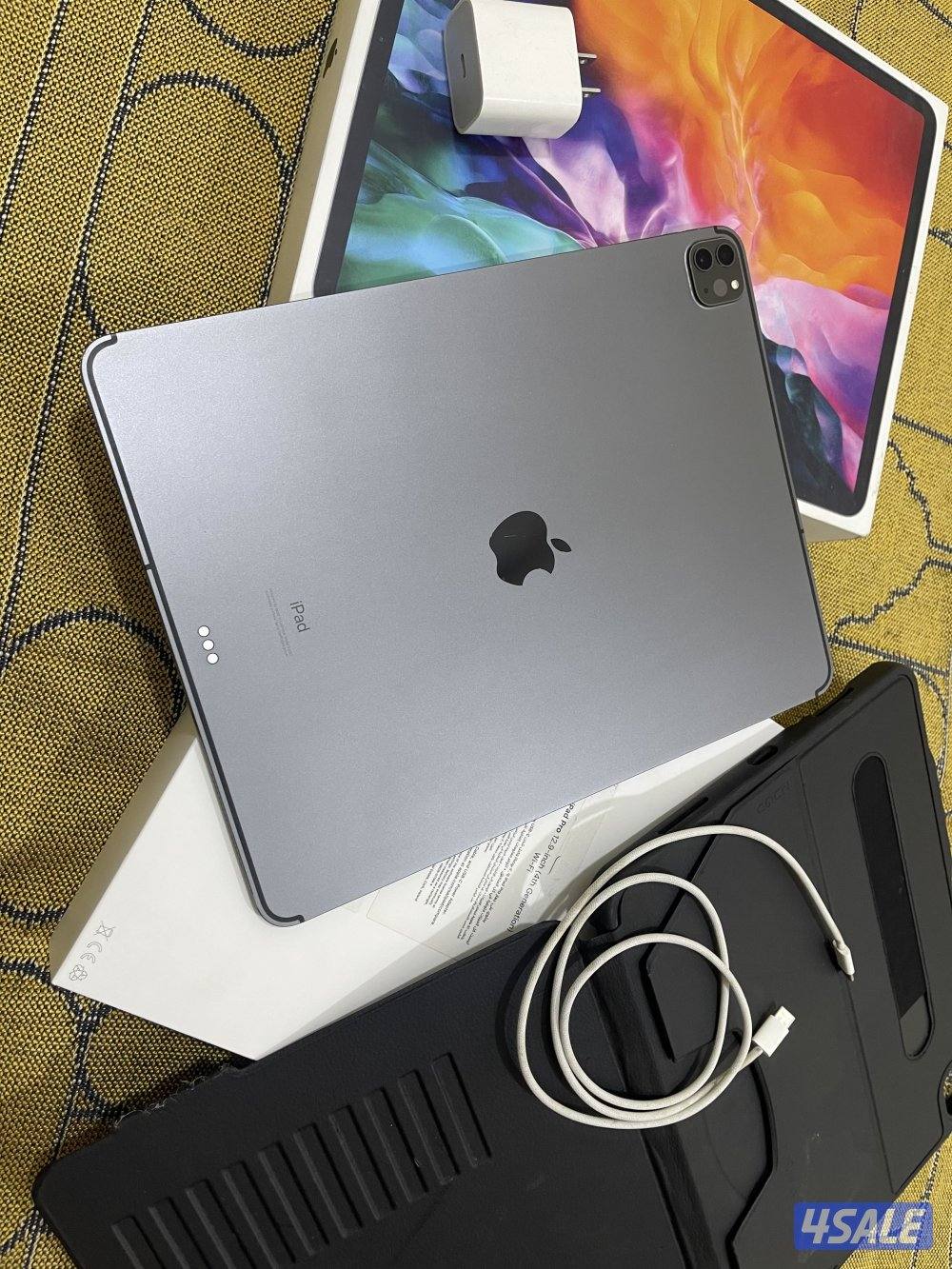 ايباد ابل برو 12.9 انش 1000 قيقا ون تيرا خط شريحة مع الاغراض0