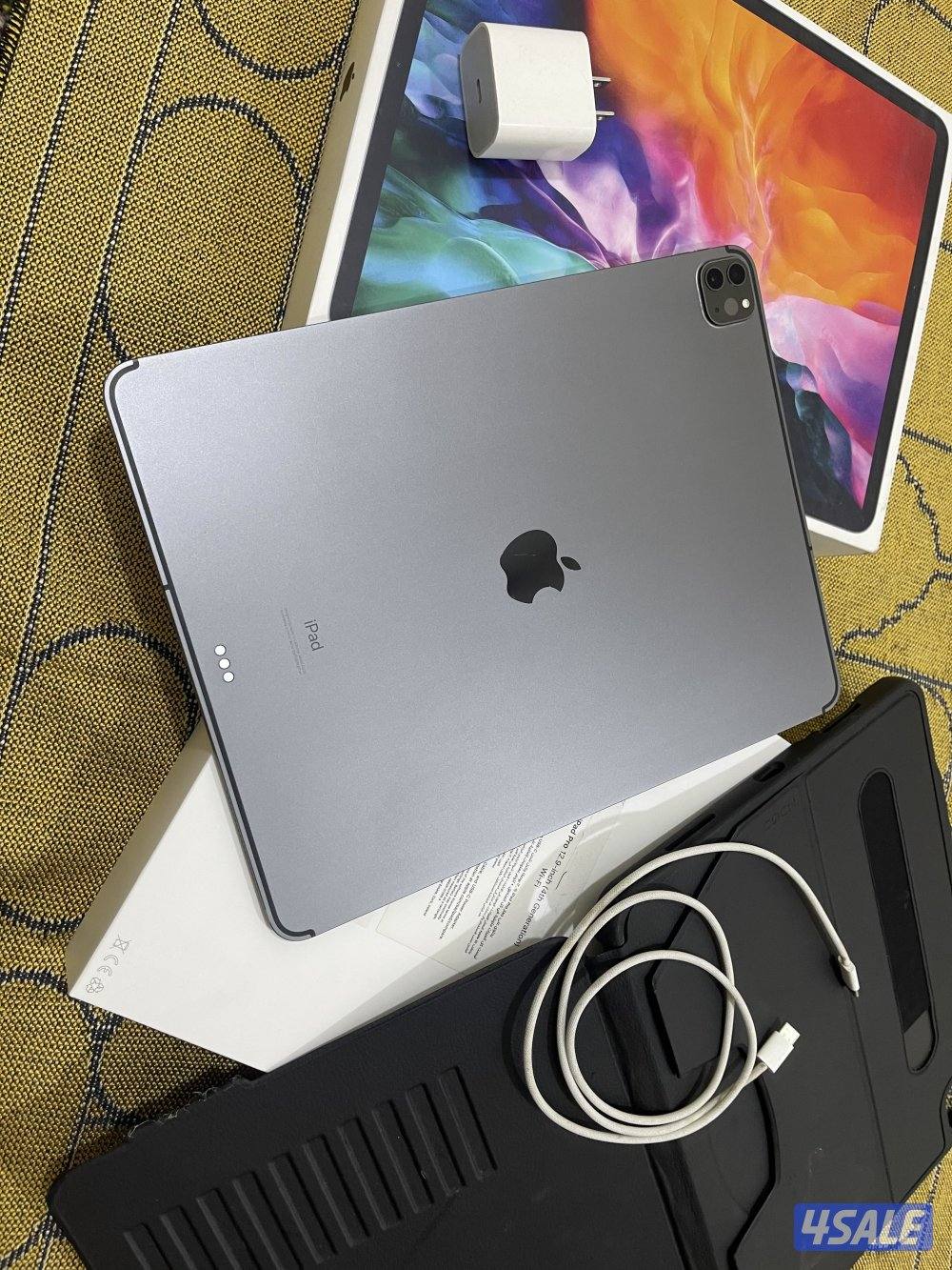 ايباد ابل برو 12.9 انش 1000 قيقا ون تيرا خط شريحة مع الاغراض7