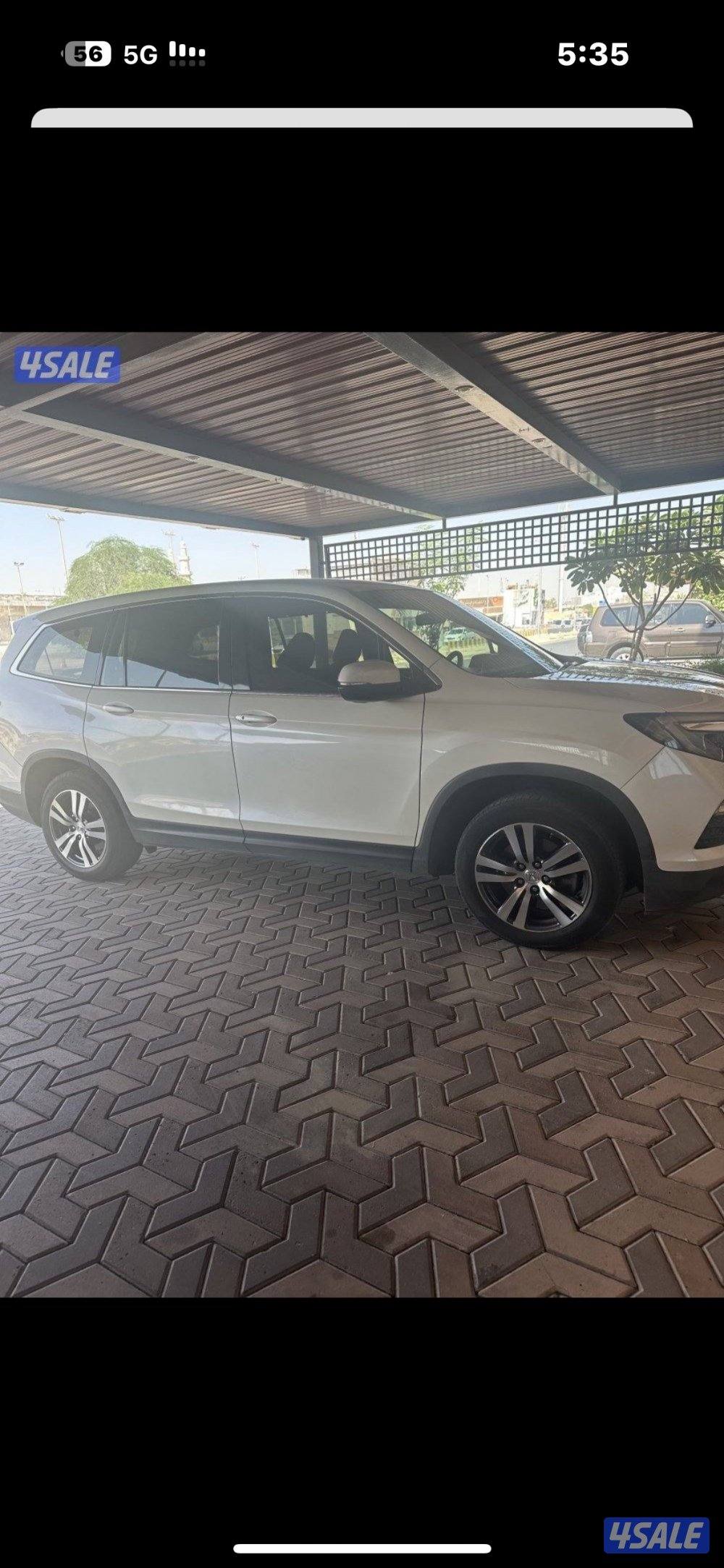 هوندا بايلوت موديل 2017 ابيض1