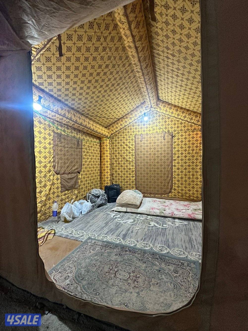 للبيع خيمه تفخ العايش 3/3 نظيفه بنيان موسم مع الماطور ومكينه تفخ1