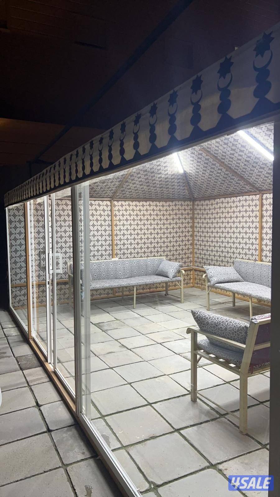 للبيع خيمة نضيفه 6ب 4 شرط الفك عليك1