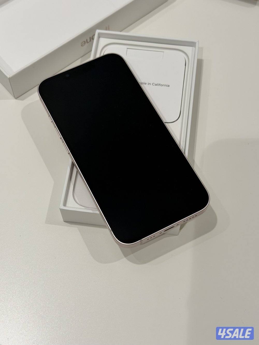 ايفون ١٣ الوردي 265gb المالك الأول2