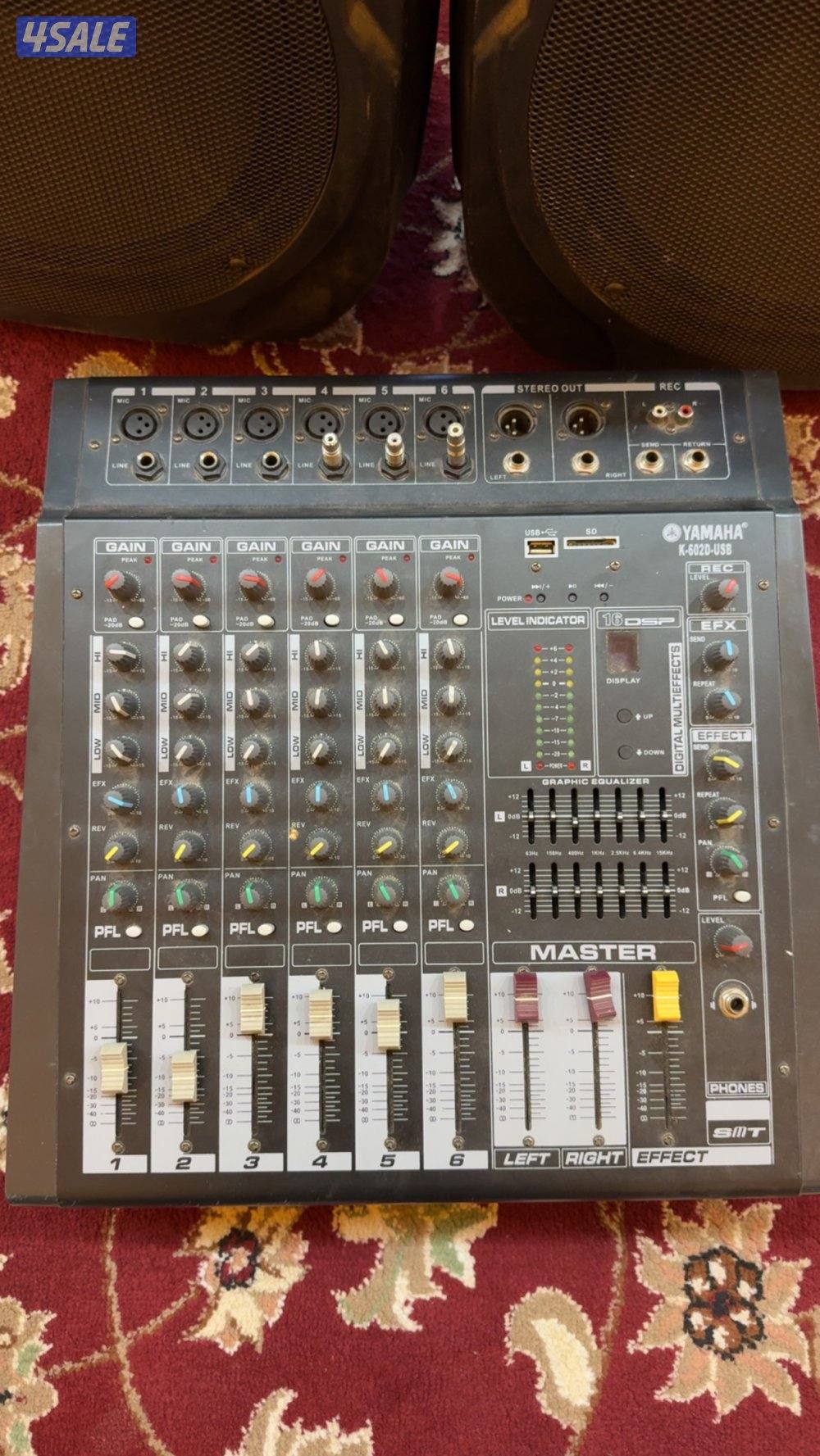 للبيع سماعات ومكسر صوت5