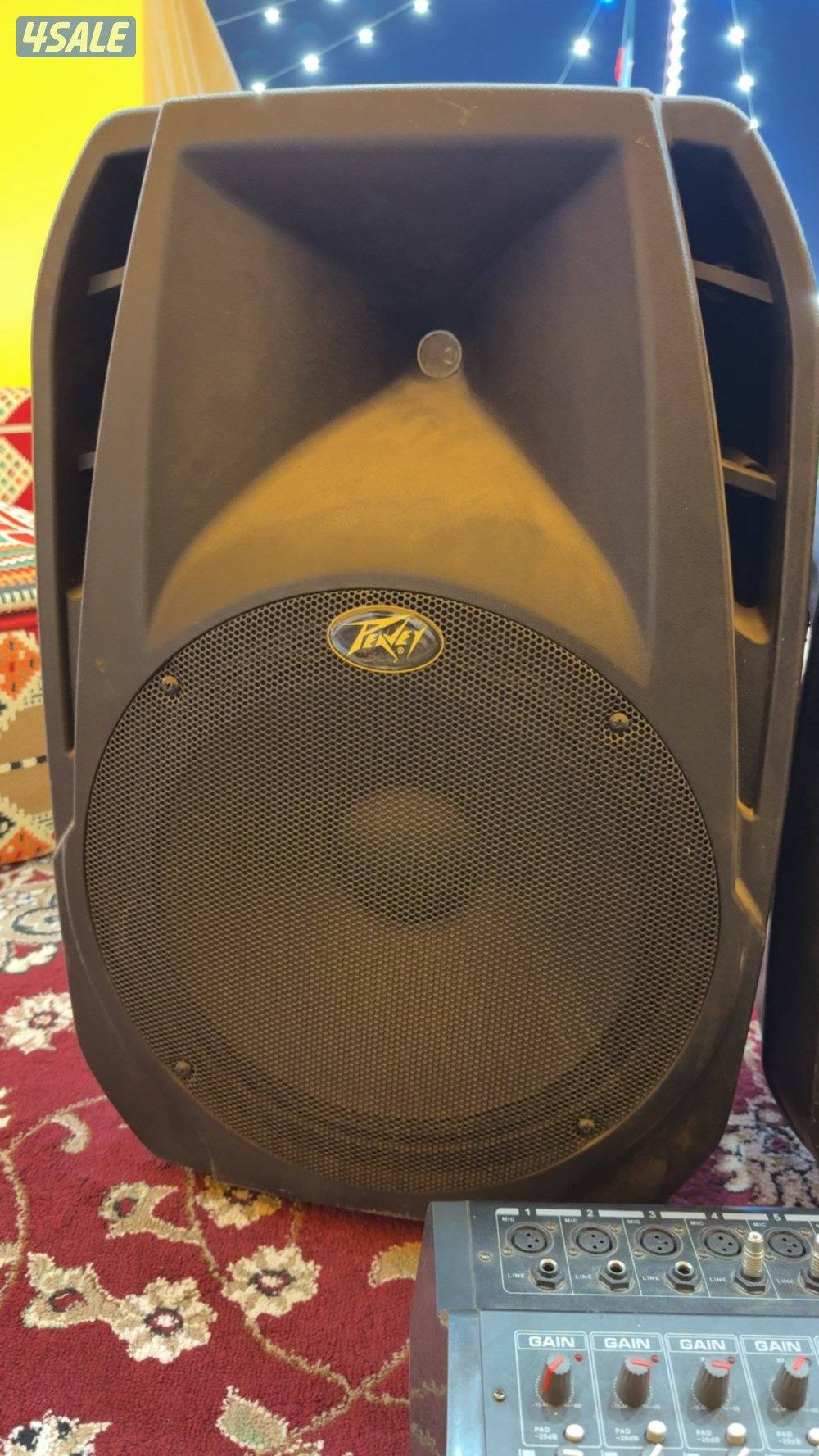 للبيع سماعات ومكسر صوت6