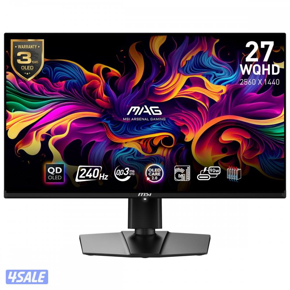 شاشة MSI OLED 240HZ. 2K0