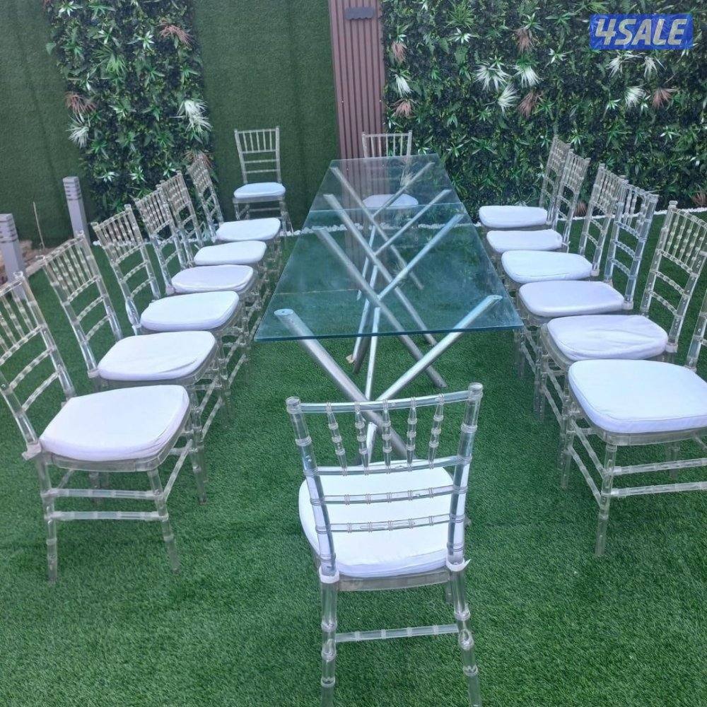 تاجير كراسي وطاولات ودفايات زل زينه عرس كنب بنشا4