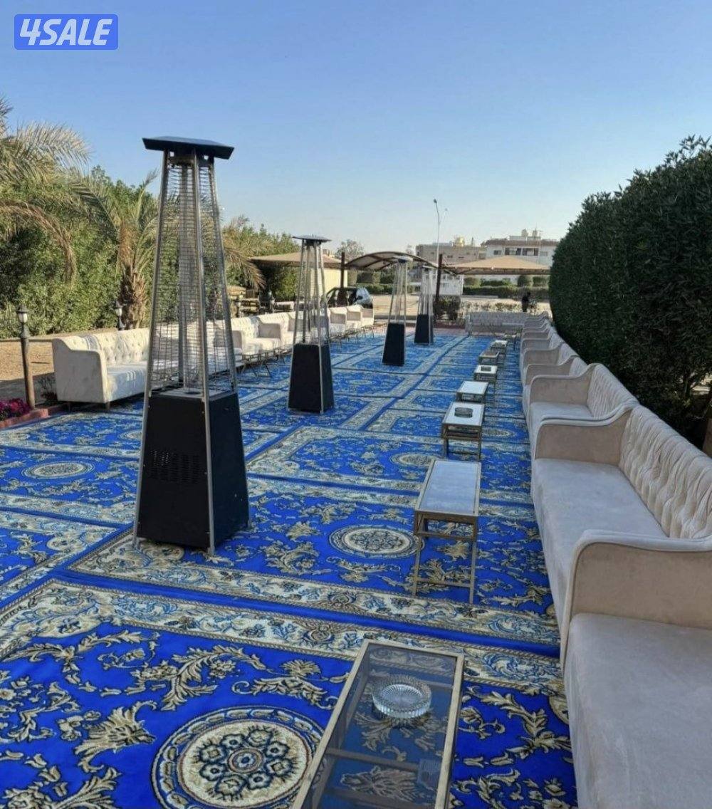 تاجير كراسي وطاولات ودفايات زل زينه عرس كنب بنشا5