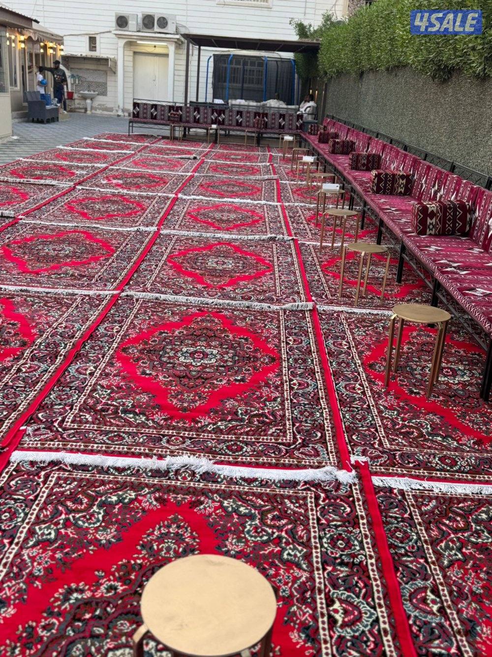 تاجير كراسي وطاولات ودفايات زل زينه عرس كنب بنشا6