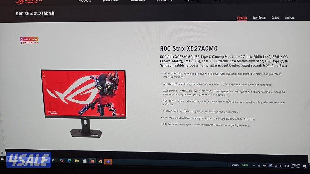 شاشة قيمنق ورامات ddr5 للبيع3