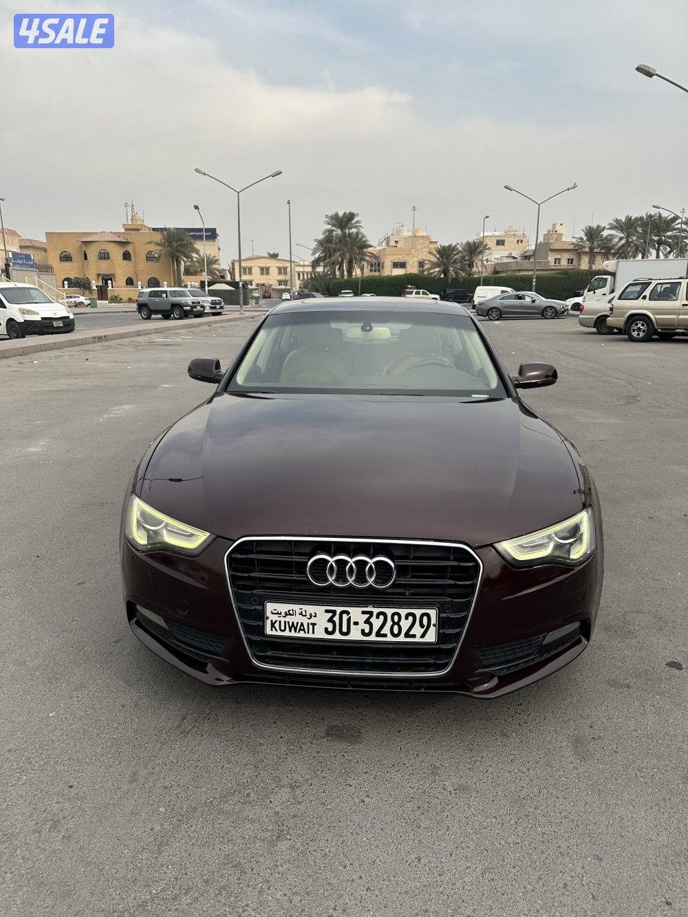 أودي A 5  2014 عداد 190 كم  الفل  شرط الفحص2