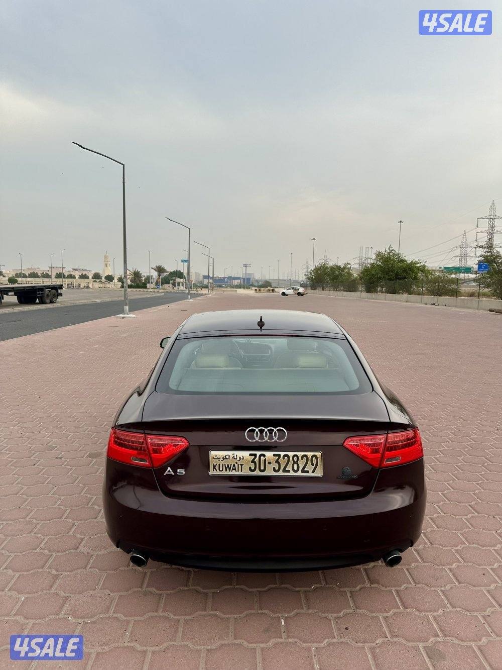 أودي A 5  2014 عداد 190 كم  الفل  شرط الفحص7