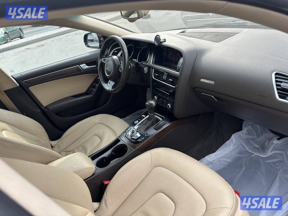 أودي A 5  2014 عداد 190 كم  الفل  شرط الفحص6