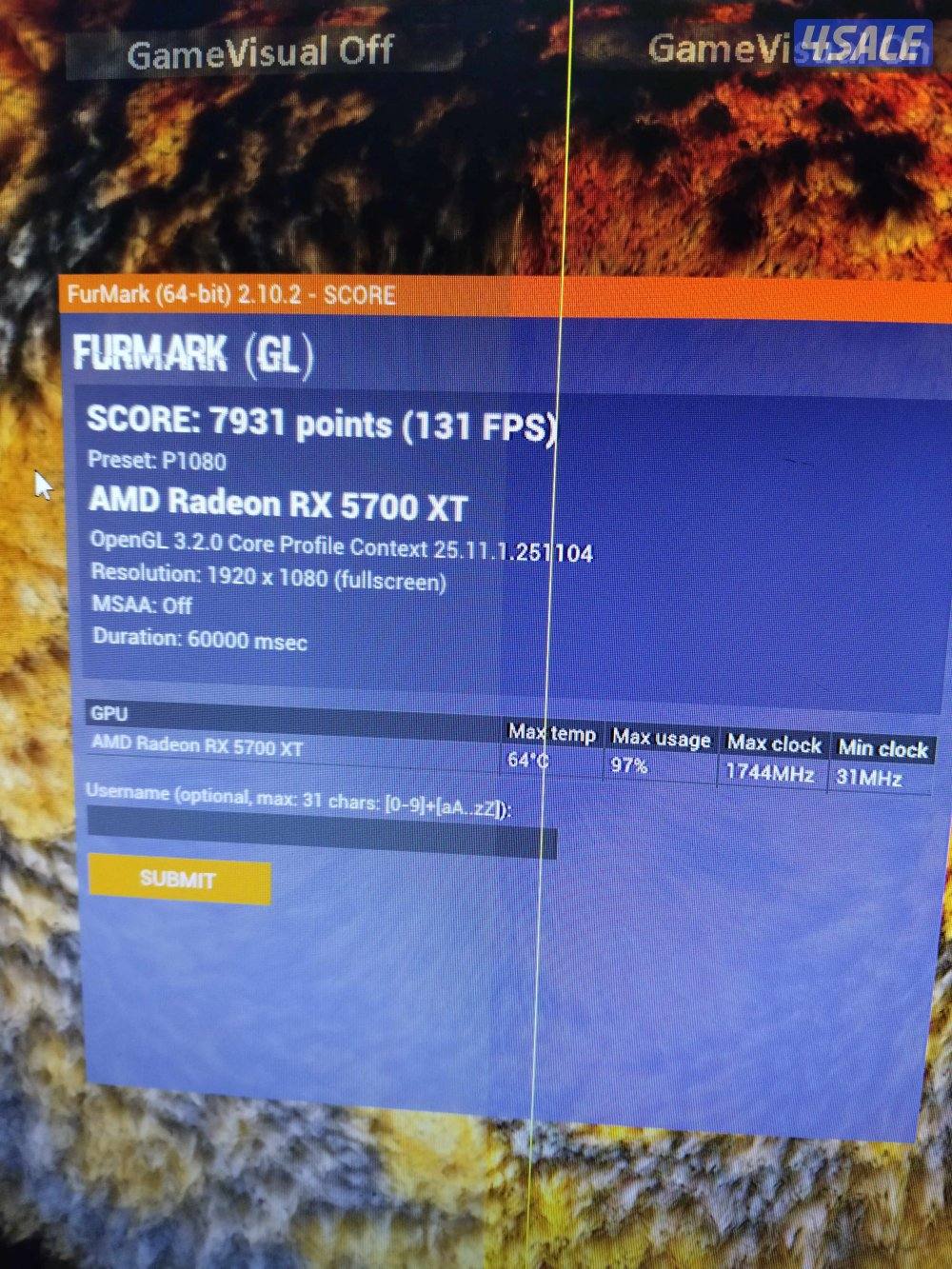 للبيع كرت Radeon RX 5700XT6