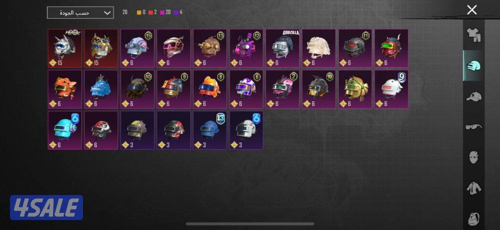 للبيع حساب في السقوط B لفل الحساب 70 لفل المجوعات 51 بدون فيس بت1