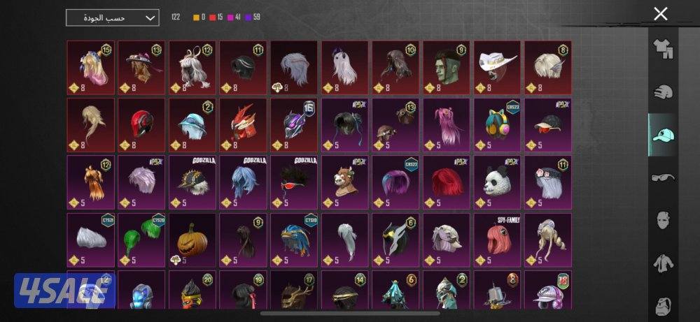 للبيع حساب في السقوط B لفل الحساب 70 لفل المجوعات 51 بدون فيس بت13