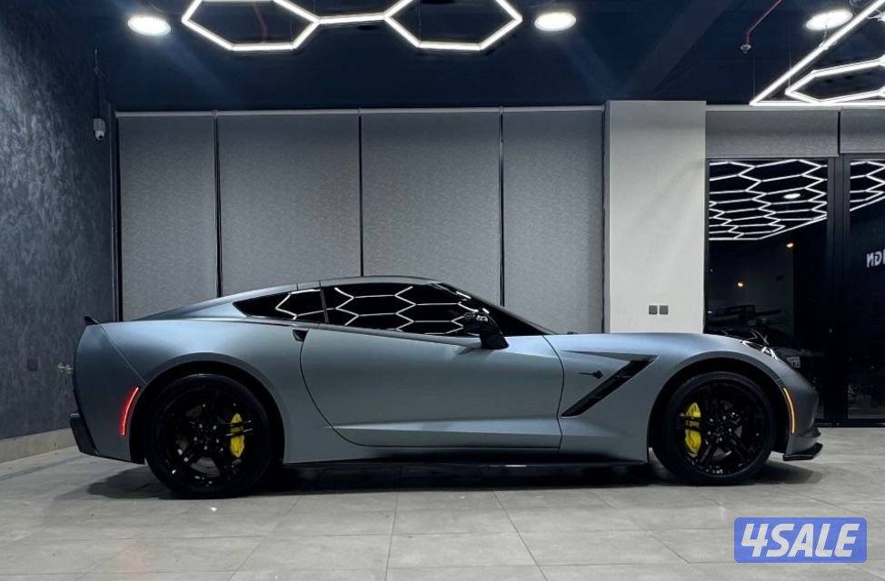 للبيع كورفيتc7 ستنقري ((مخزن))2017 ماشي 460