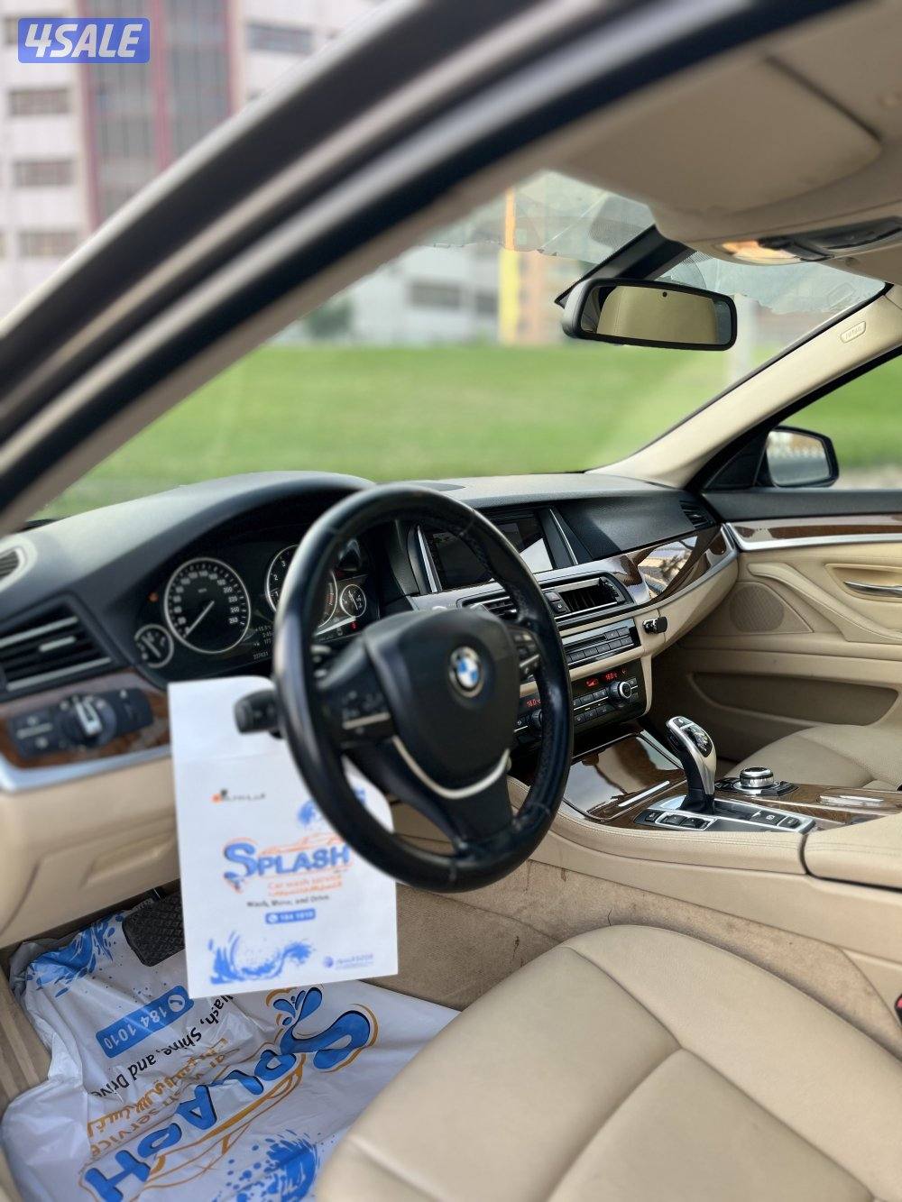 بي ام 530i موديل 2013 صبغ وكاله كامل المواصفات مفتاحين وكاله شرط الفحص6