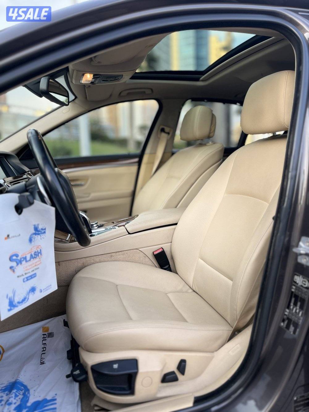 بي ام 530i موديل 2013 صبغ وكاله كامل المواصفات مفتاحين وكاله شرط الفحص7