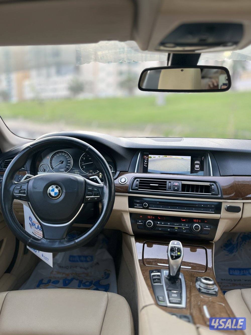 بي ام 530i موديل 2013 صبغ وكاله كامل المواصفات مفتاحين وكاله شرط الفحص13