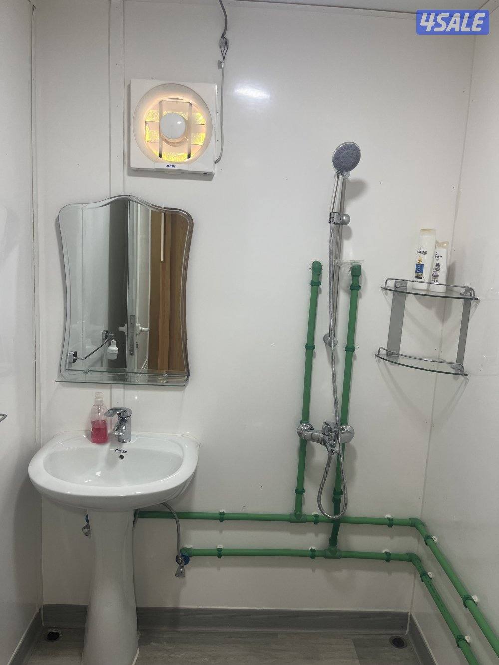 للبيع شاليه جبرة غرفه +حمام + مخزن 4*63