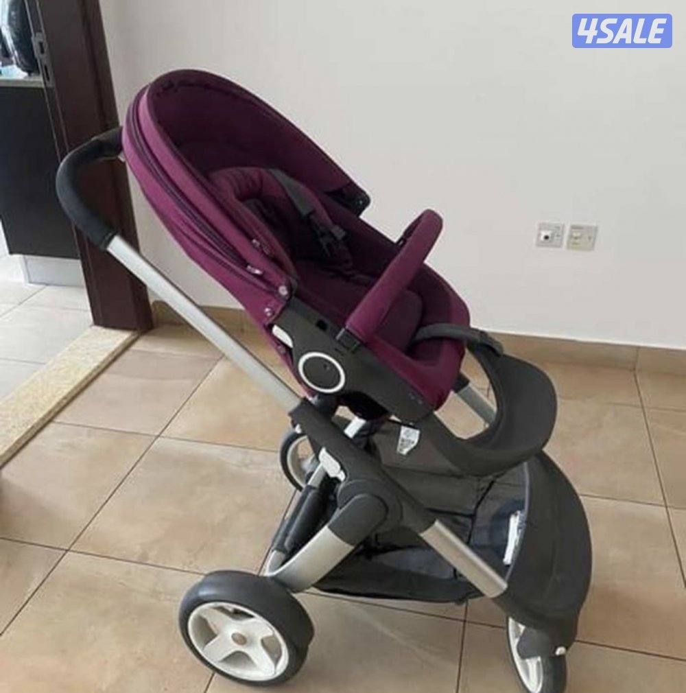 عربايه اطفال stokke مع الكارسيت1