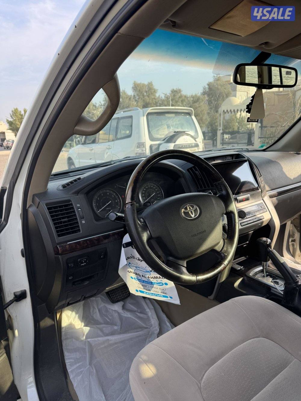 للبيع لاند كروزر صبغ الوكالة شرط الفحص قير ومكينة وشاصي غسيل انوار1