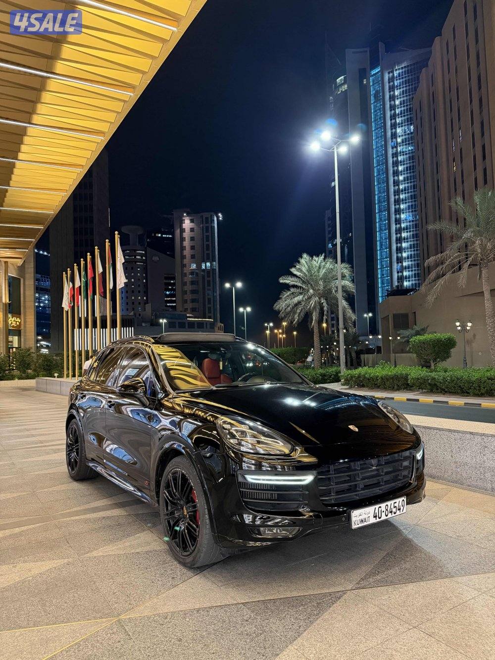 للبيع بورش كايين GTS اعلى مواصفات بالوكالة 2016 شرط الفحص0