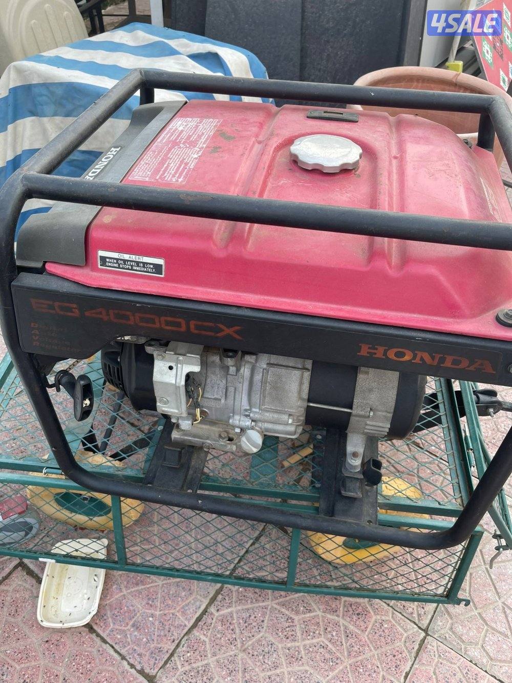 للبيع مكينة كهرباء هوندا كاتم صوت3