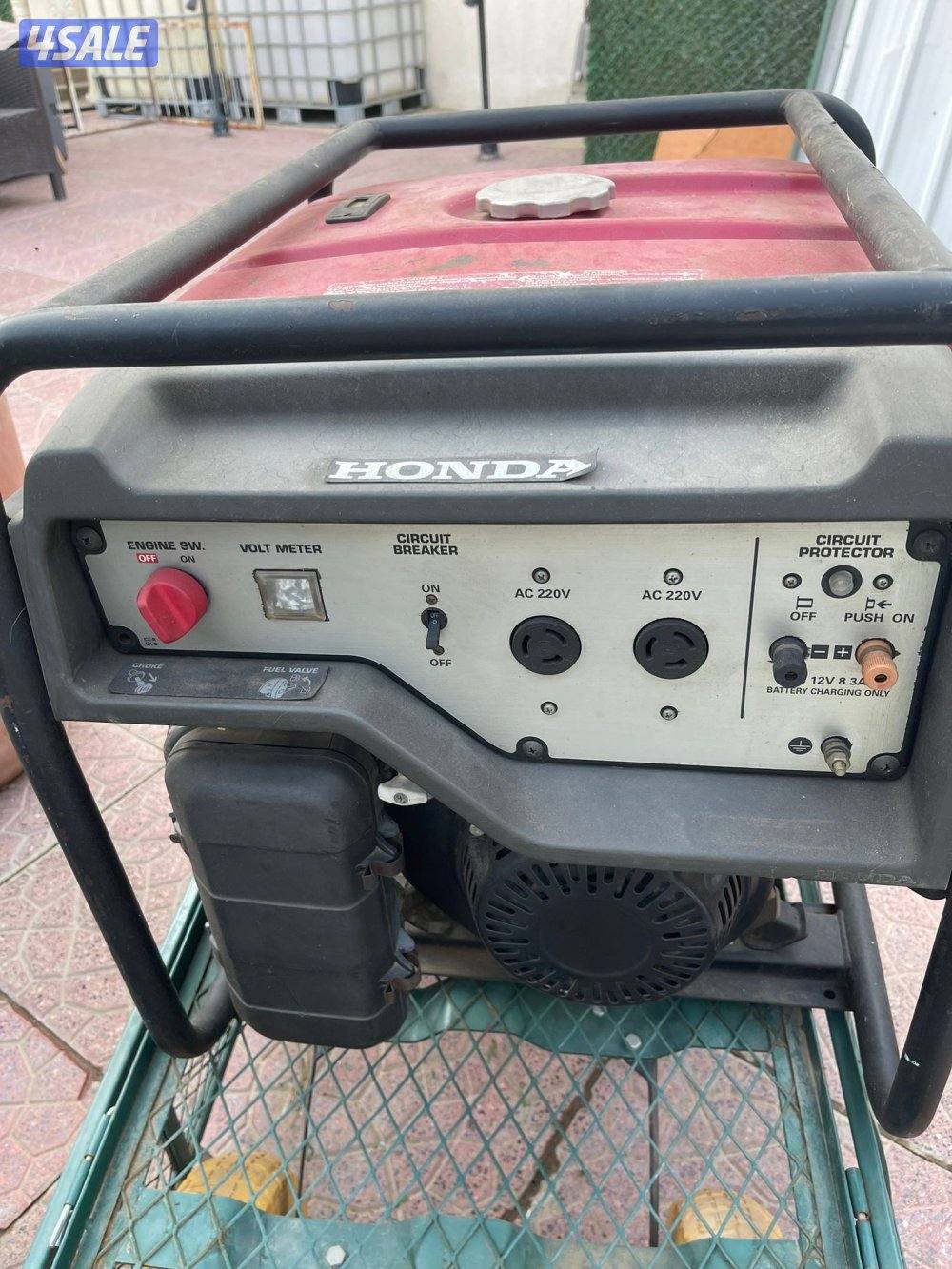 للبيع مكينة كهرباء هوندا كاتم صوت6