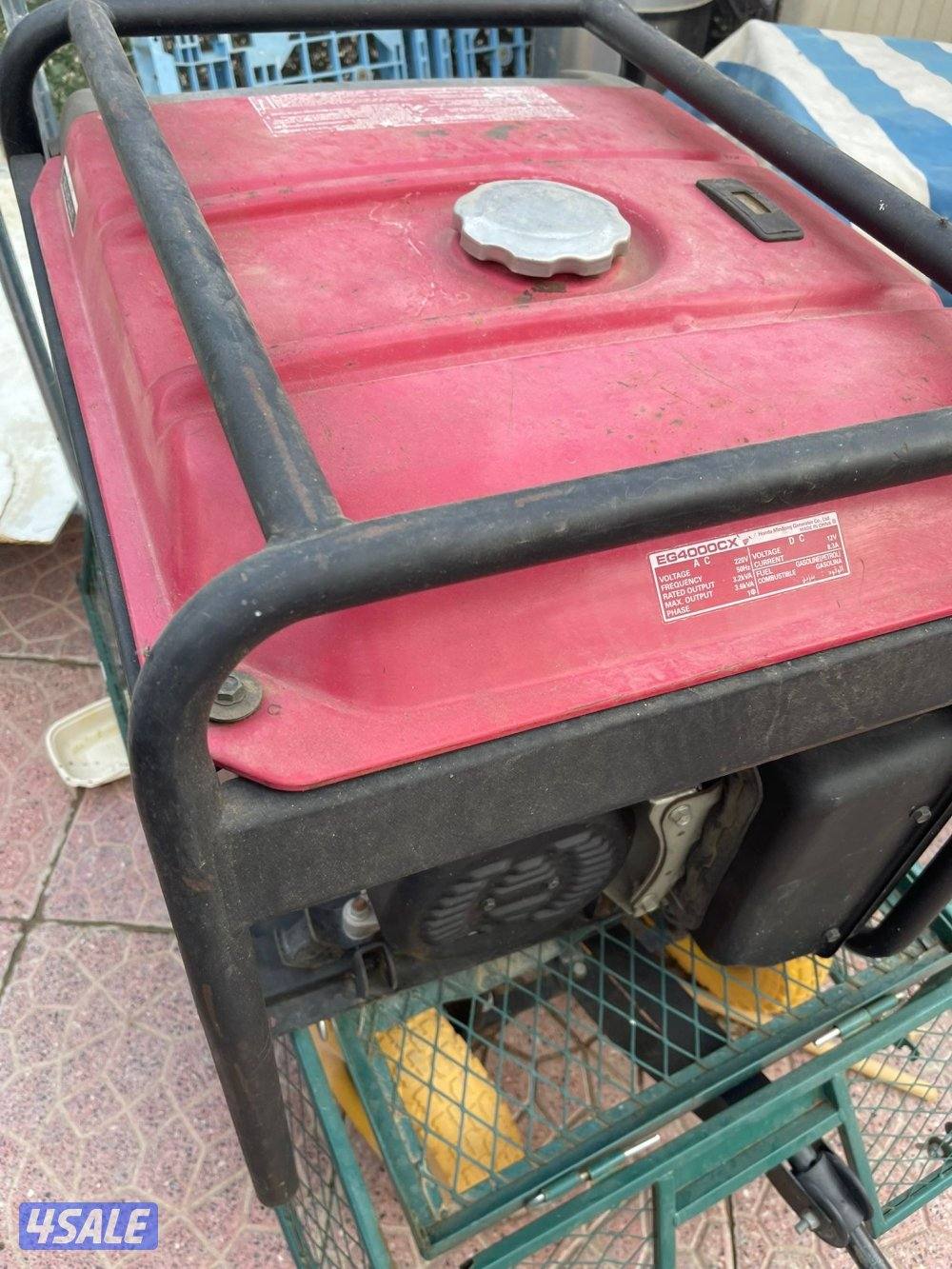 للبيع مكينة كهرباء هوندا كاتم صوت8