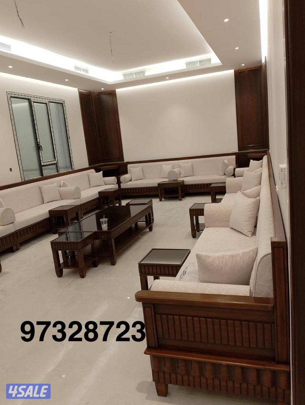 تنجيد وتفصيل كنب ديوانيات مساند جلسات كل انواع الستاير وسجاد قص2