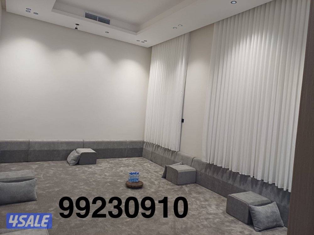 تنجيد وتفصيل كنب ديوانيات مساند جلسات كل انواع الستاير وسجاد قص12