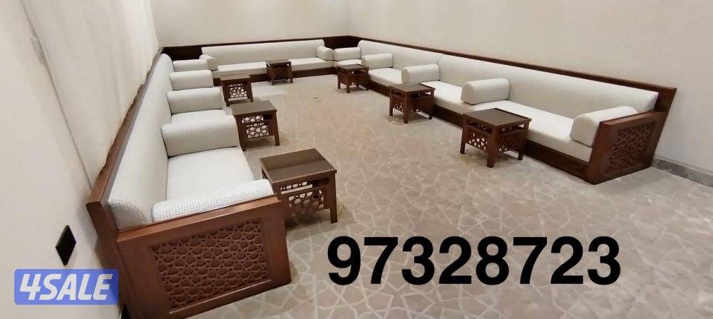 تنجيد وتفصيل كنب ديوانيات مساند جلسات كل انواع الستاير وسجاد قص14