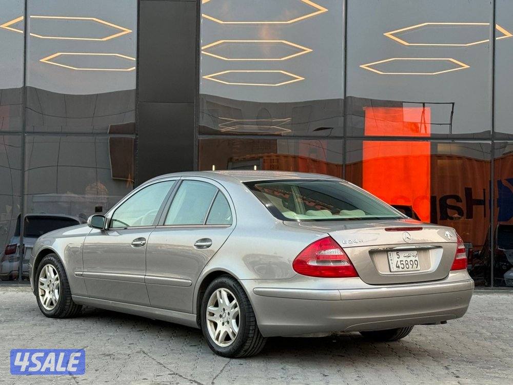 MERCEDES E240 _2005 عداد 61 الف فقط3