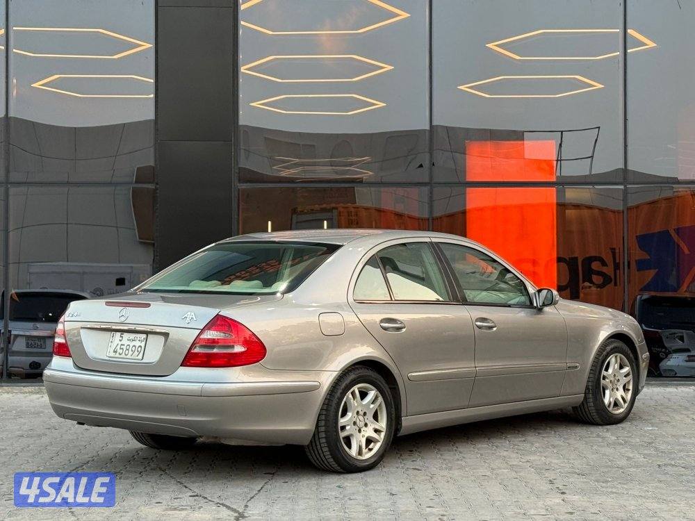MERCEDES E240 _2005 عداد 61 الف فقط4