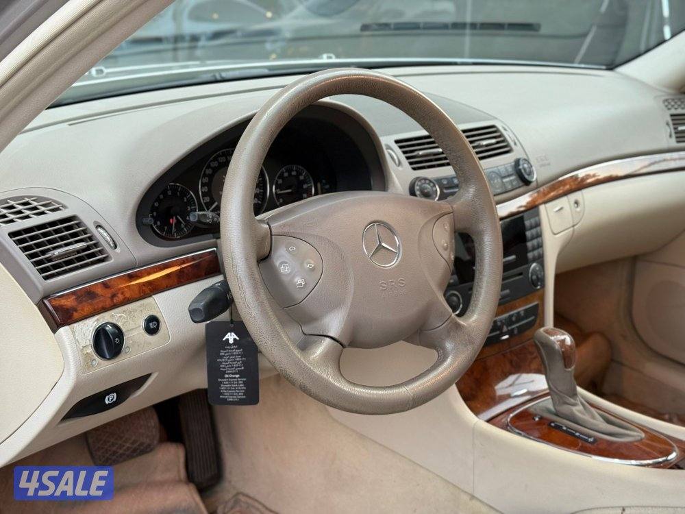 MERCEDES E240 _2005 عداد 61 الف فقط6
