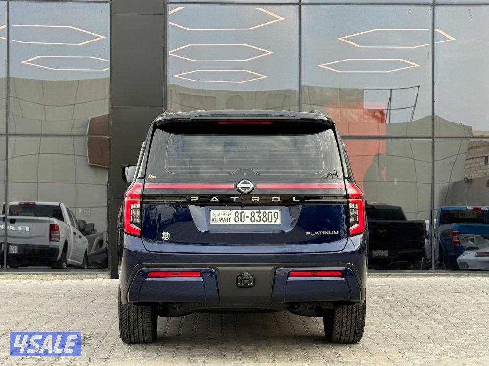 PATROL PLATINUM V6 TWIN TURBO _2025 صبغ الوكالة5